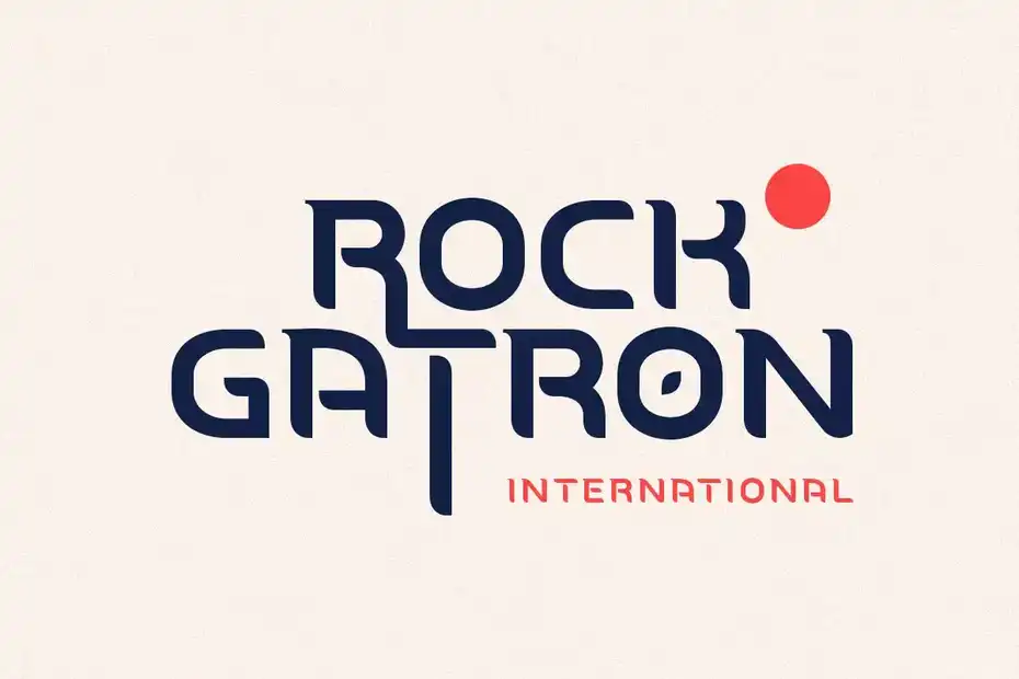 فونت انگلیسی Hardipe - Grand Logo Font - 5