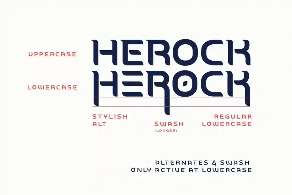 فونت انگلیسی Hardipe - Grand Logo Font - 11