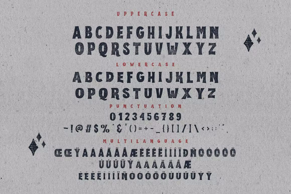 فونت انگلیسی Helprint Typeface