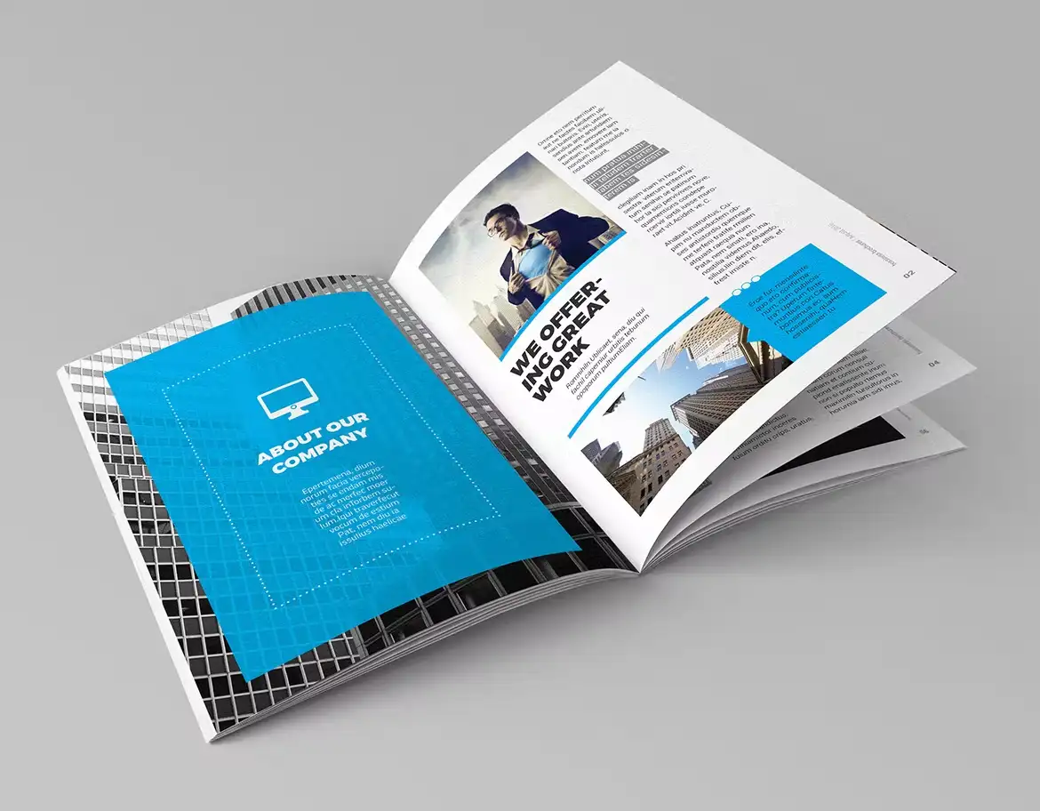 قالب ایندیزاین بروشور InDesign Brochure Template 6 - 4