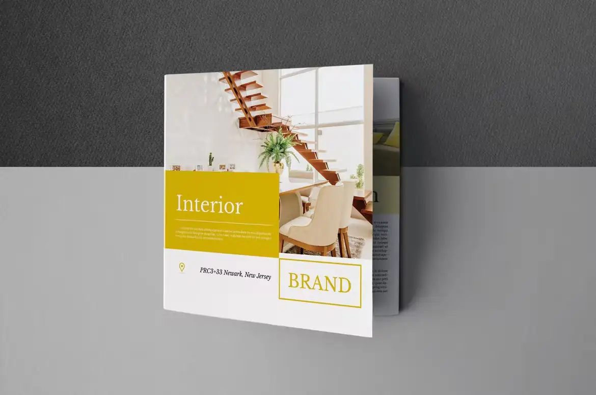 قالب ایندیزاین بروشور طراحی داخلی Interior Indesign Brochure - 2