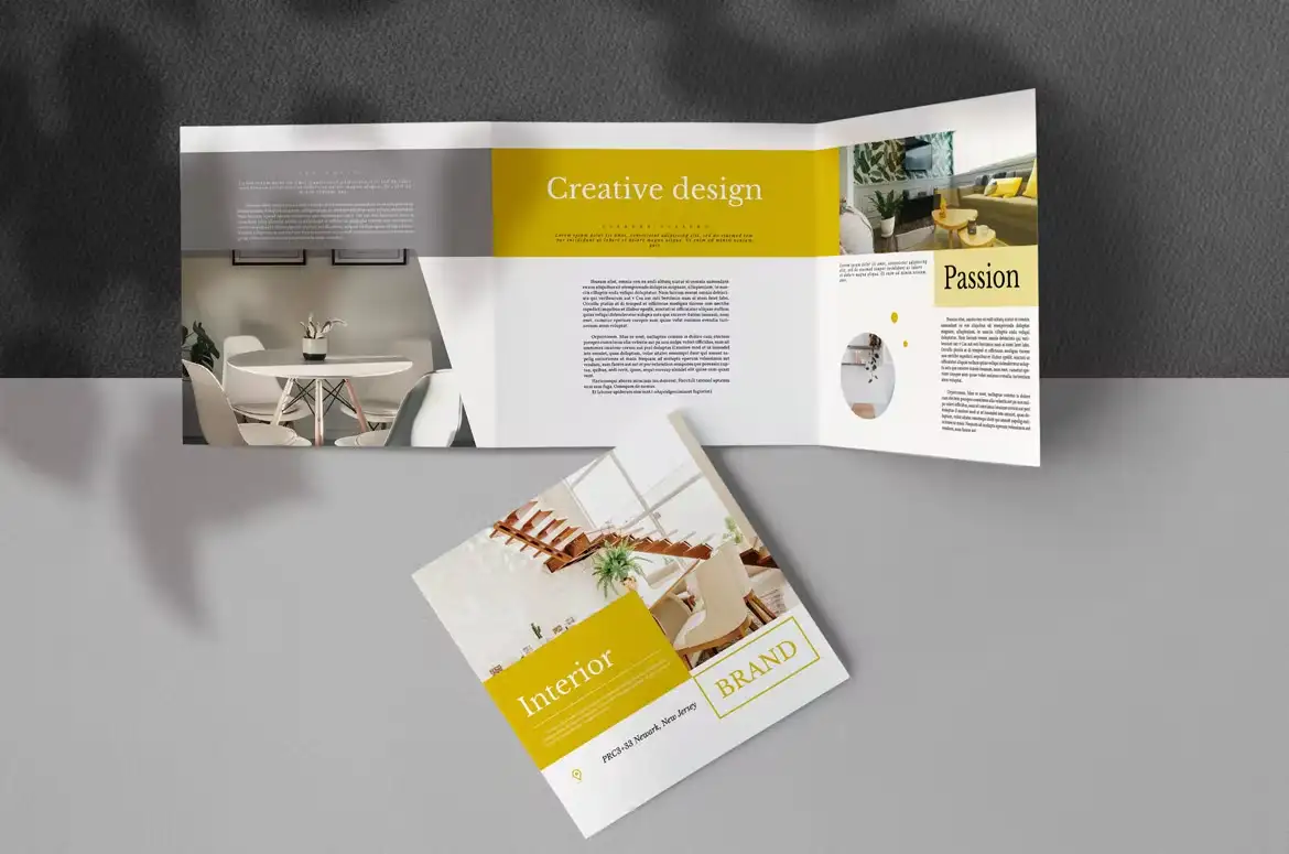 قالب ایندیزاین بروشور طراحی داخلی Interior Indesign Brochure - 6