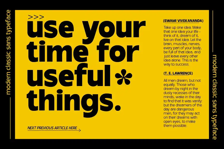 فونت انگلیسی Invisible - Sans Serif Font Family - 21