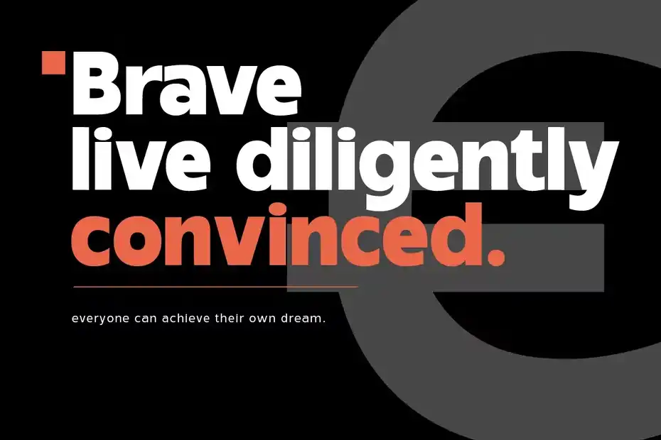 فونت انگلیسی Invisible - Sans Serif Font Family - 3