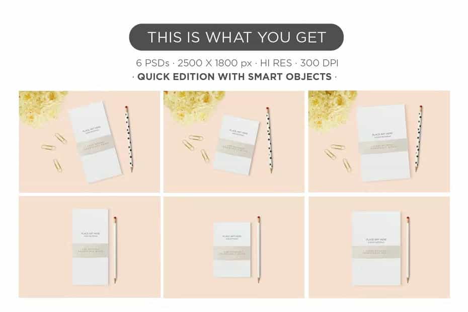 موکاپ کارت دعوت Invitation Mockups
