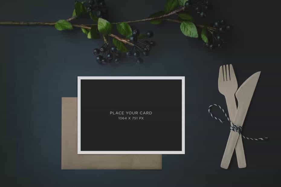 موکاپ کارت دعوت Invitation Mockups - Holidays - 8