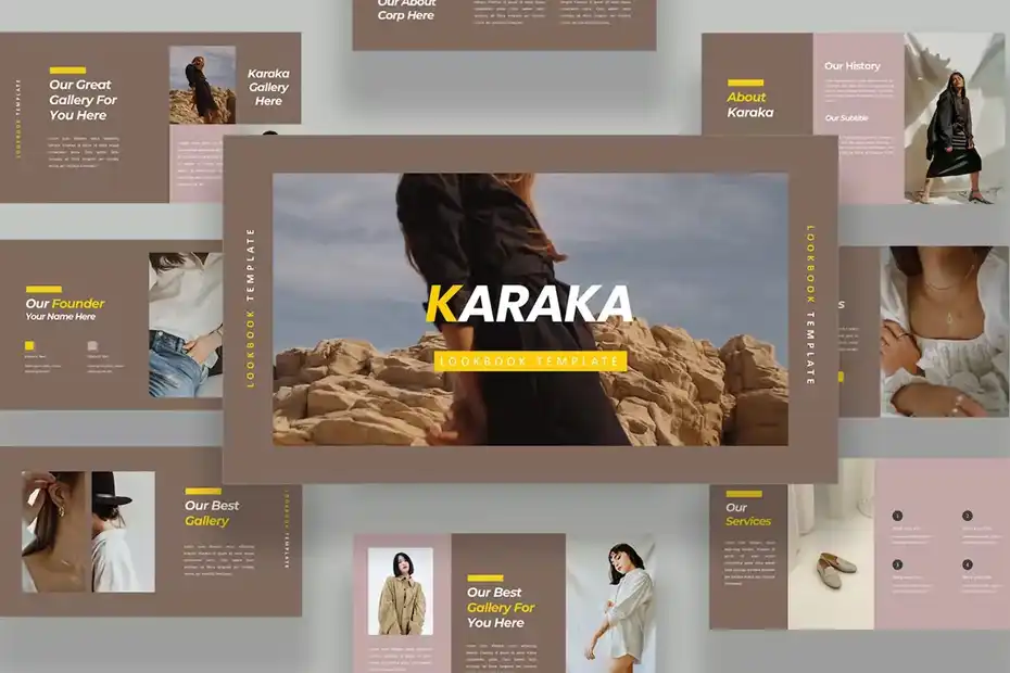 قالب پاورپوینت Karaka - 3