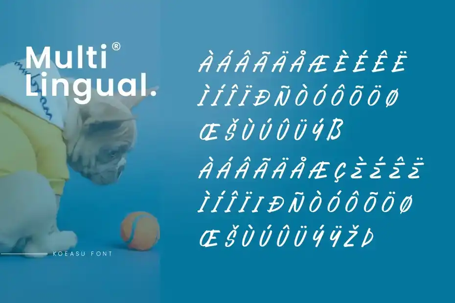 فونت انگلیسی KOEASU - 1