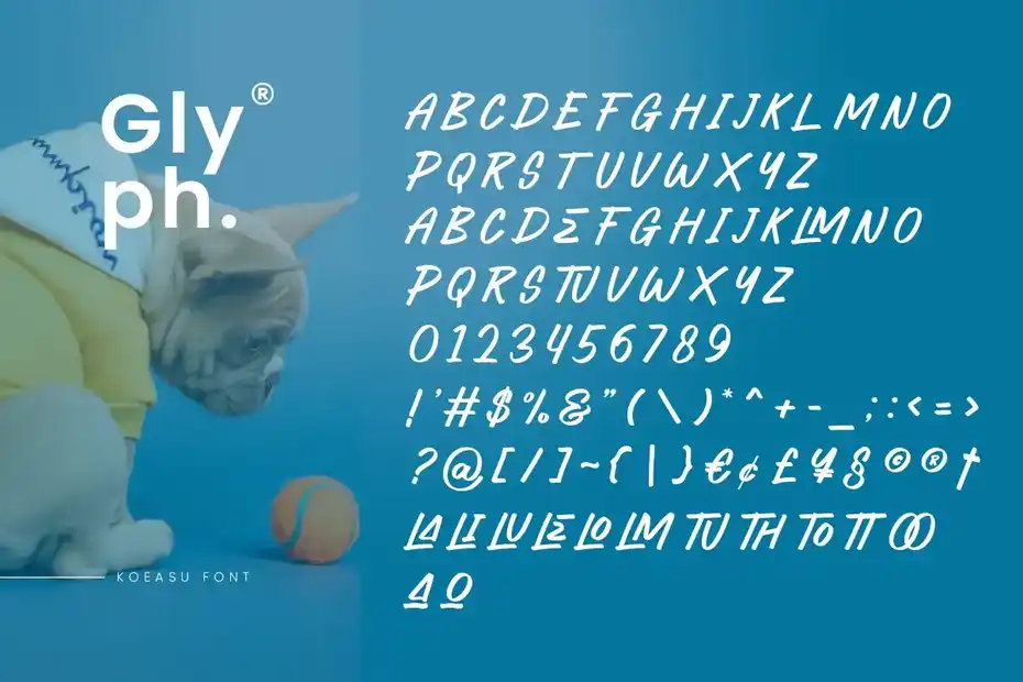فونت انگلیسی KOEASU - 5
