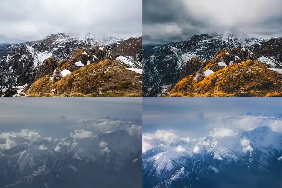 دانلود پریست لایت روم کوه Lightroom Presets - Mighty Mountains - 6 پریست لایت روم کوه - 5