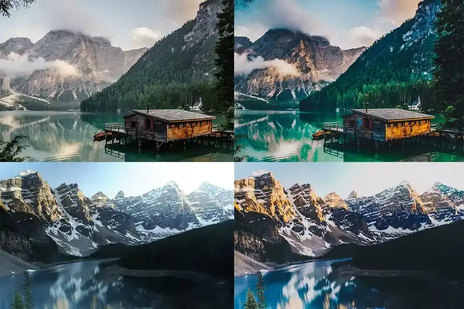 دانلود پریست لایت روم کوه Lightroom Presets - Mighty Mountains - 10 پریست لایت روم کوه - 9