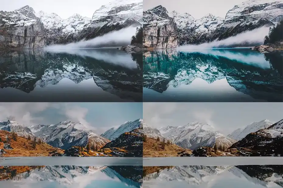 دانلود پریست لایت روم کوه Lightroom Presets - Mighty Mountains - 12 پریست لایت روم کوه - 11