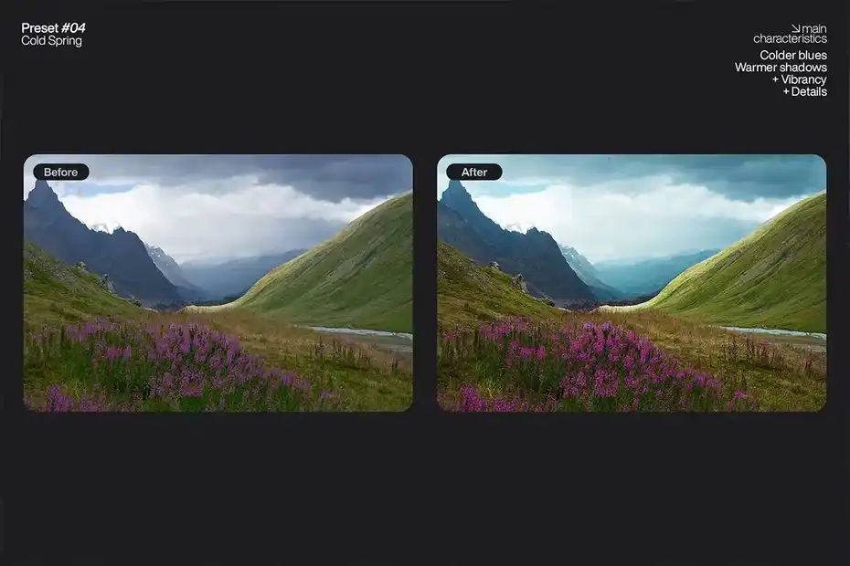 پریست لایت روم Lightroom Presets - Pack One - 3