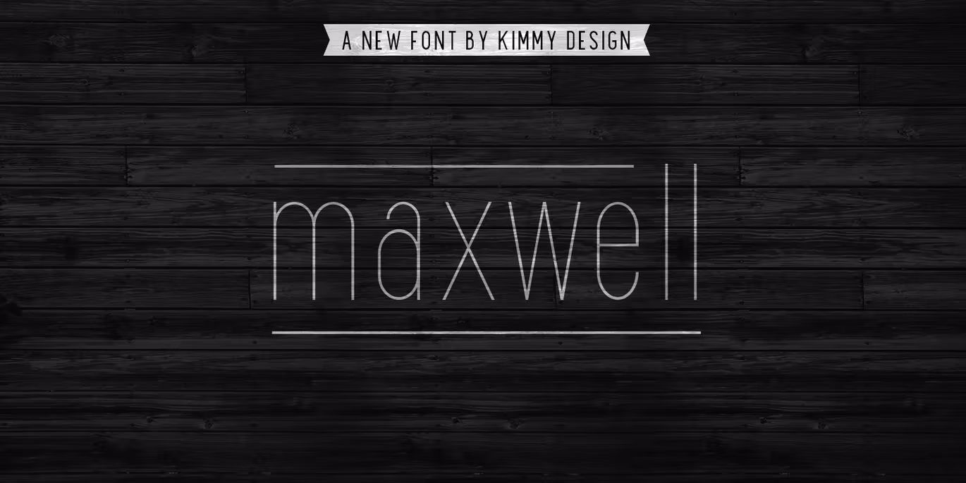 فونت انگلیسی Maxwell Sans Small Caps Bold - 7