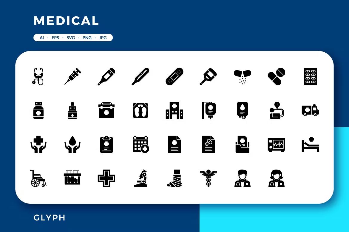 آیکون پزشکی Medical Icons - 2