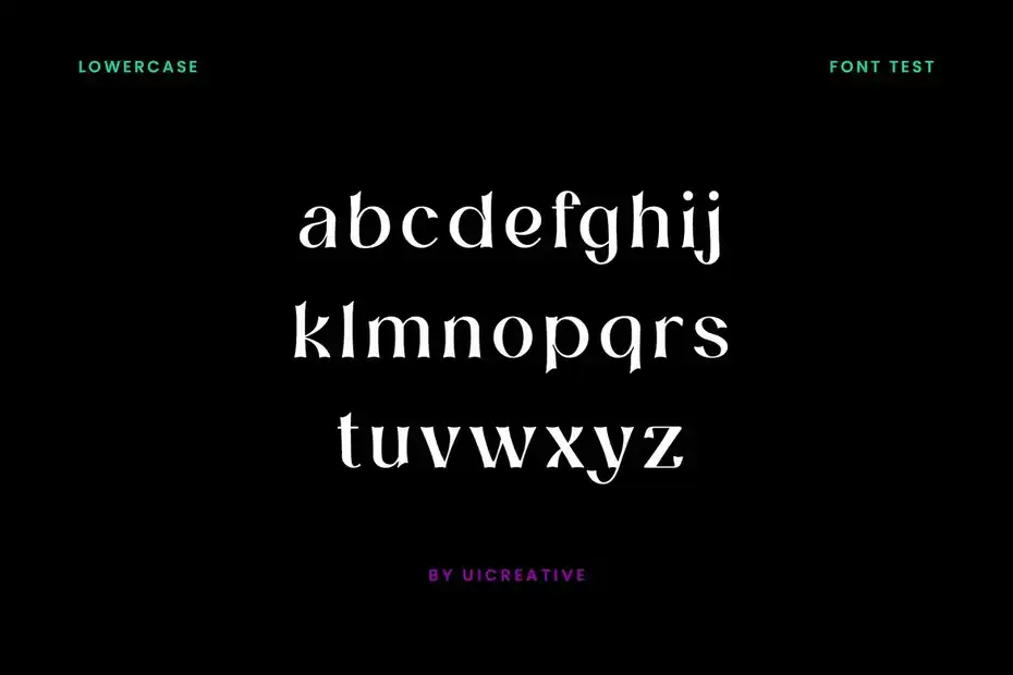 فونت انگلیسی Milkway Hipster Sans Serif Font - 19