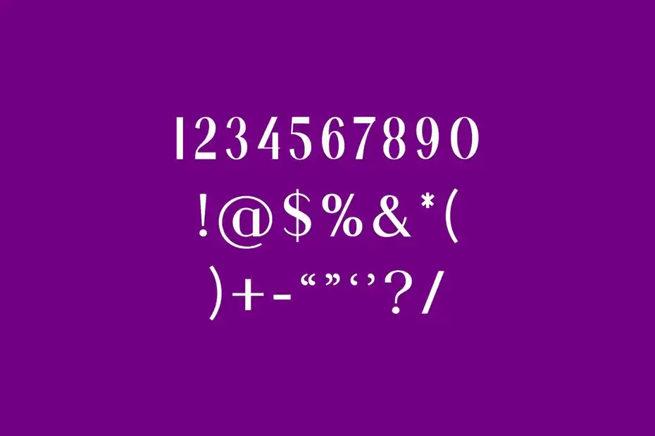 فونت انگلیسی Milkway Hipster Sans Serif Font - 21