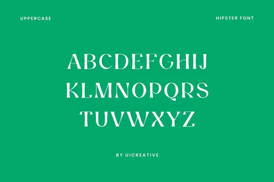 فونت انگلیسی Milkway Hipster Sans Serif Font - 13