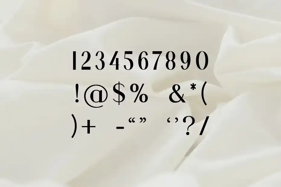فونت انگلیسی Montvolca Elegant Serif Font - 19