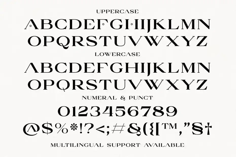 دانلود فونت انگلیسی Morlac - Modern Serif - 12 فونت انگلیسی Morlac - Modern Serif - 11