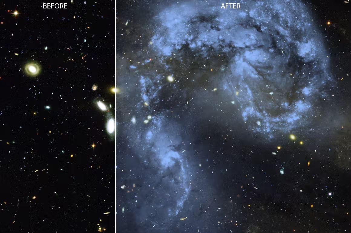 براش کهکشان فتوشاپ Nebula Photoshop Brushes - 8