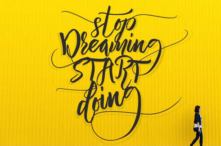 فونت انگلیسی Nirmana Brush Font Wedding - 13