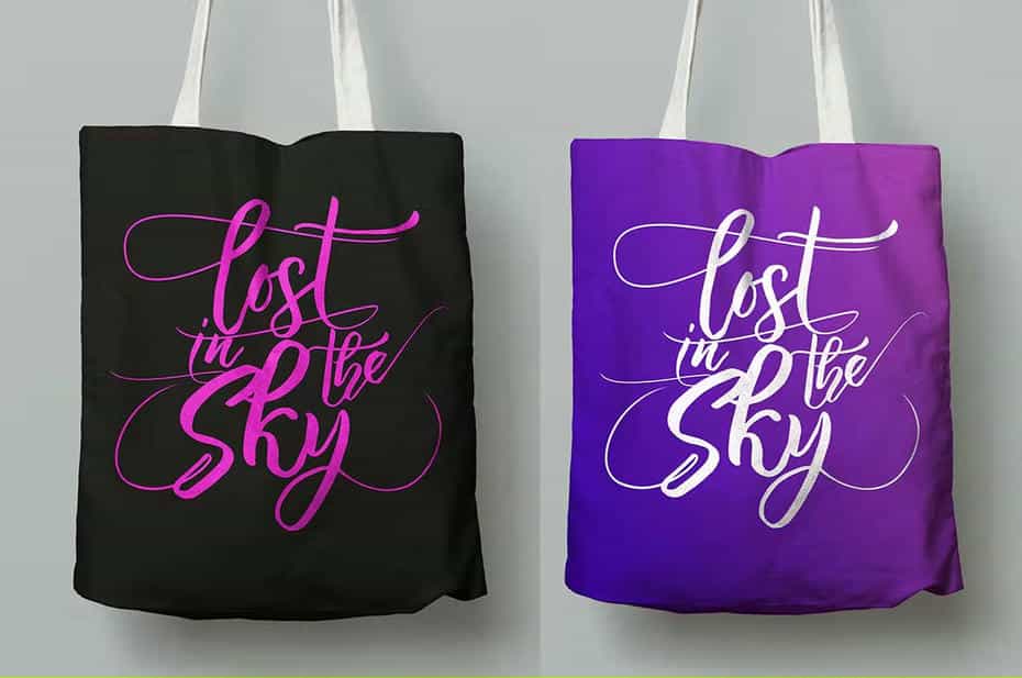 فونت انگلیسی Nirmana Brush Font Wedding