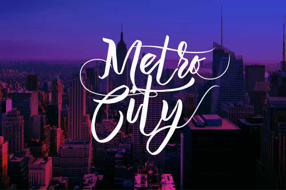 فونت انگلیسی Nirmana Brush Font Wedding