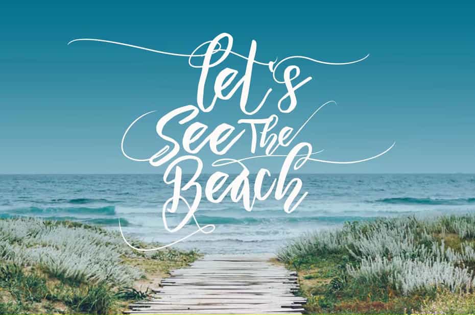 فونت انگلیسی Nirmana Brush Font Wedding - 9