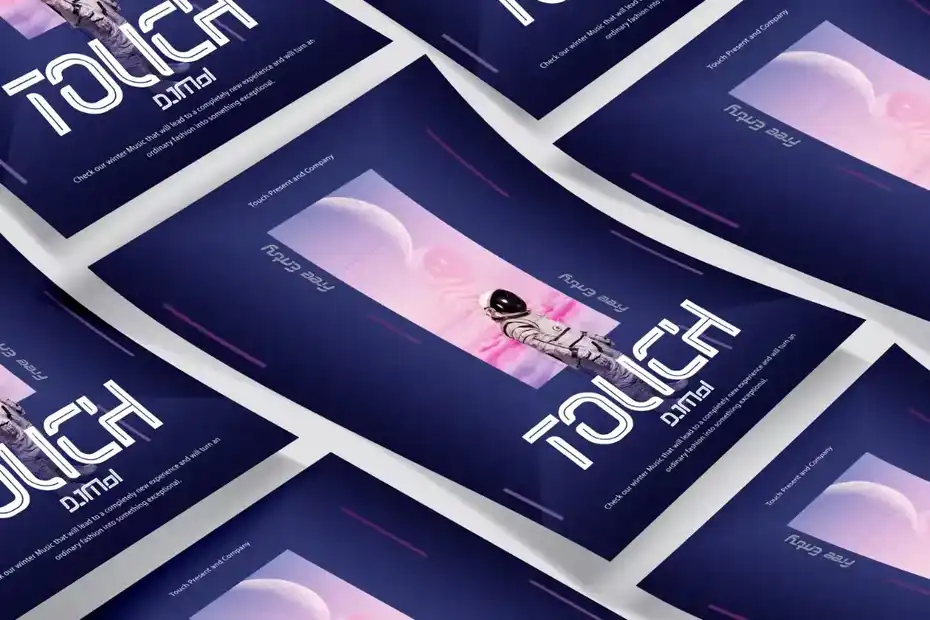 فونت انگلیسی Outer Frontier - Space Font - 5