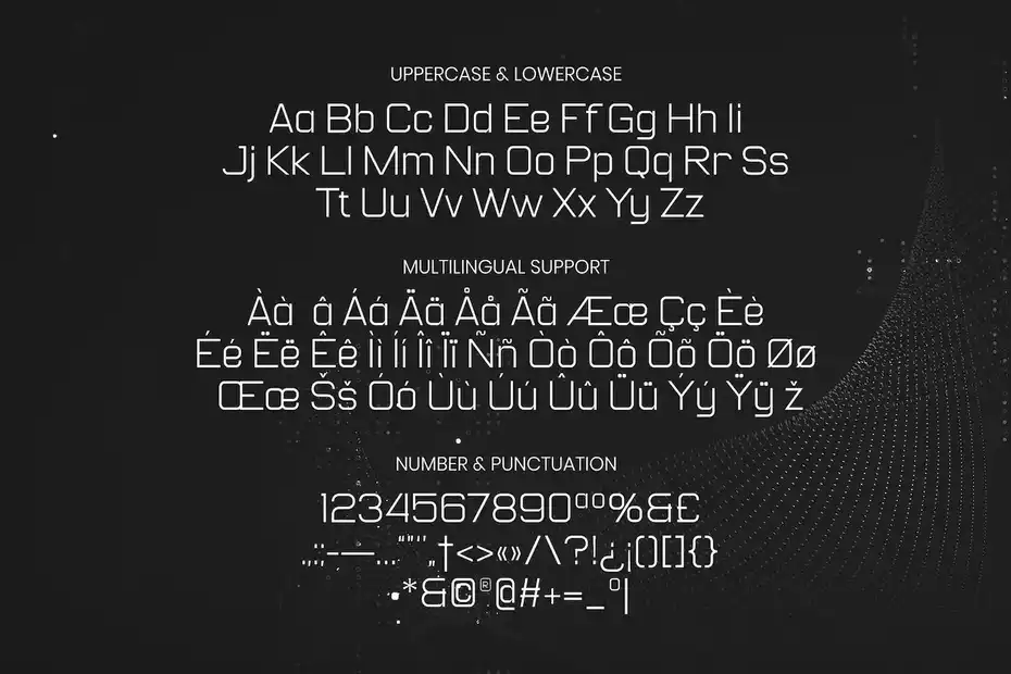 فونت انگلیسی Parrish - Modern Font - 1