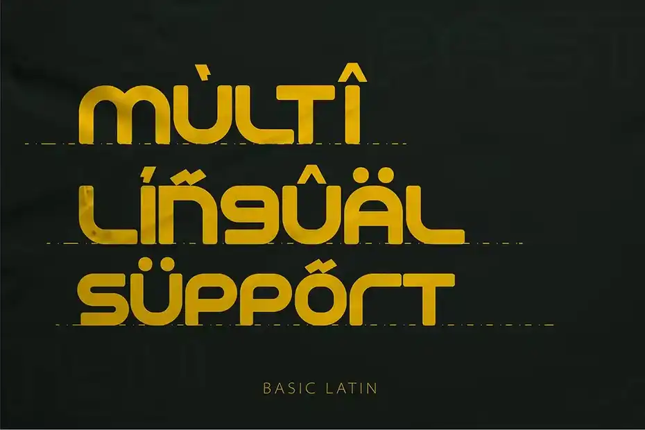 فونت انگلیسی Pastyu - Display Typeface - 5