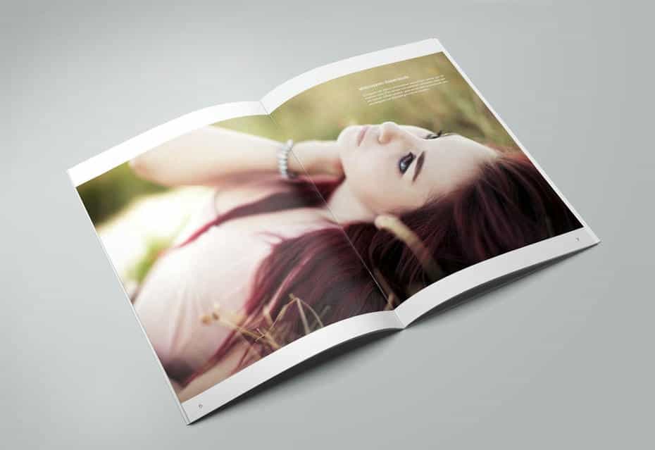 قالب ایندیزاین نمونه کار عکاسی Photography Portfolio Templete