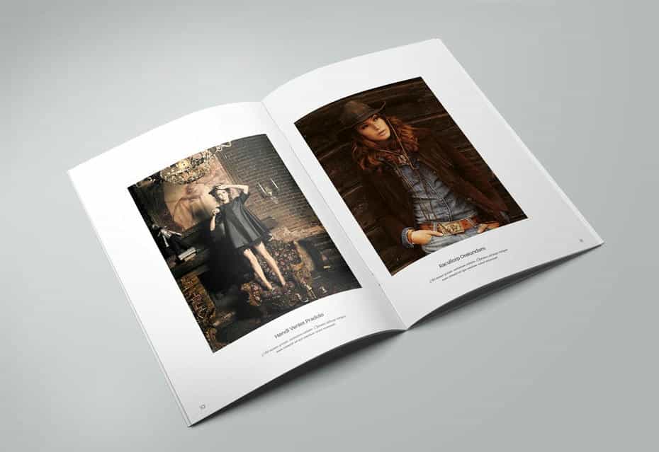 قالب ایندیزاین نمونه کار عکاسی Photography Portfolio Templete