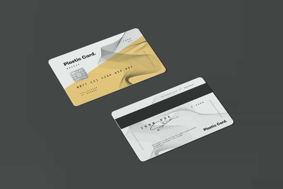موکاپ کارت پلاستیکی - 10