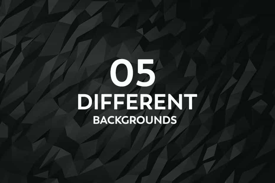 بک گراند انتزاعی چند ضلعی - 4