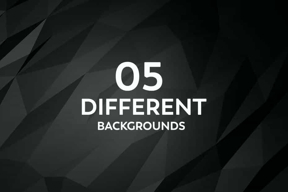 بک گراند انتزاعی چند ضلعی - 6