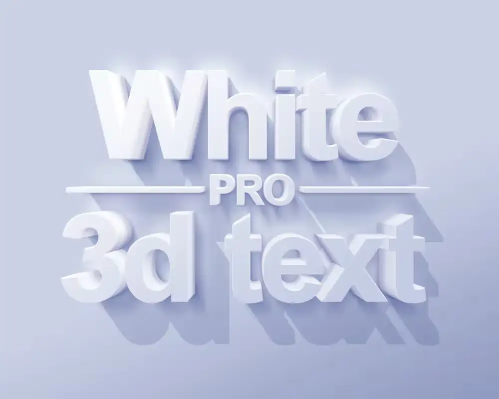 افکت متن سه بعدی Pro 3D Text Mockups - 6