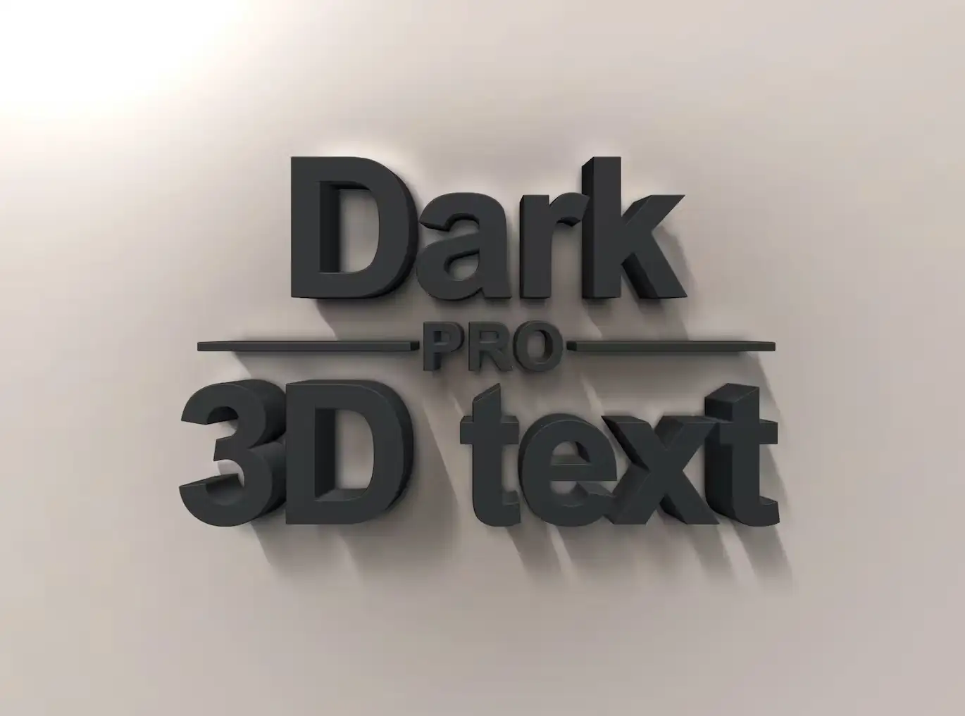 افکت متن سه بعدی Pro 3D Text Mockups - 12