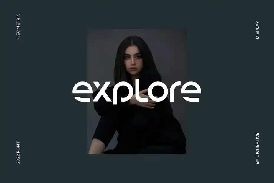 فونت انگلیسی Pure Mechanic Futuristic Sans Serif Font - 9