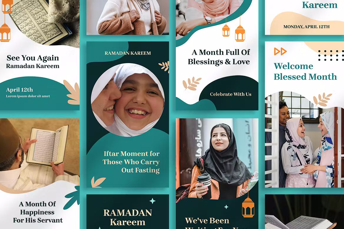 طرح لایه باز استوری اینستاگرام رمضان - 3