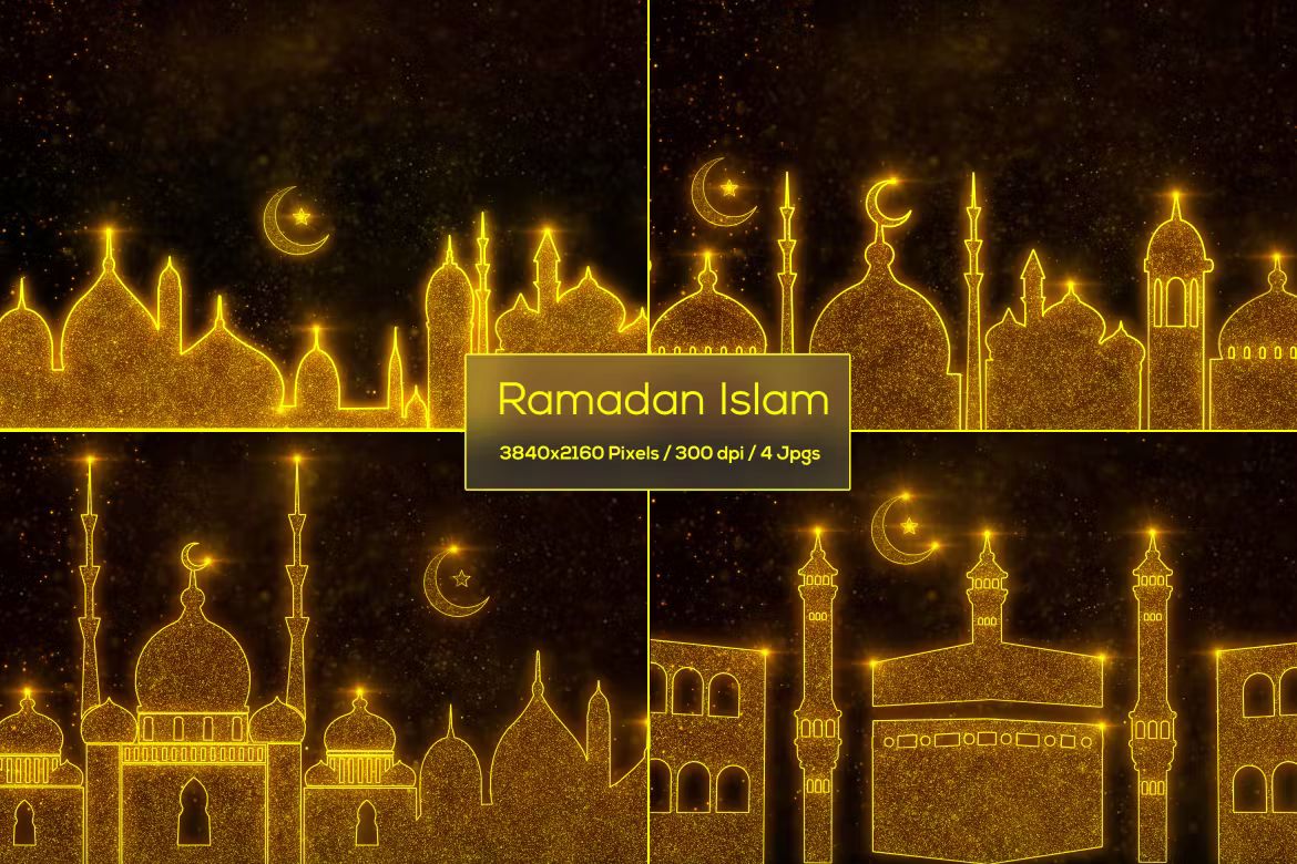 بک گراند رمضان اسلامی - 2