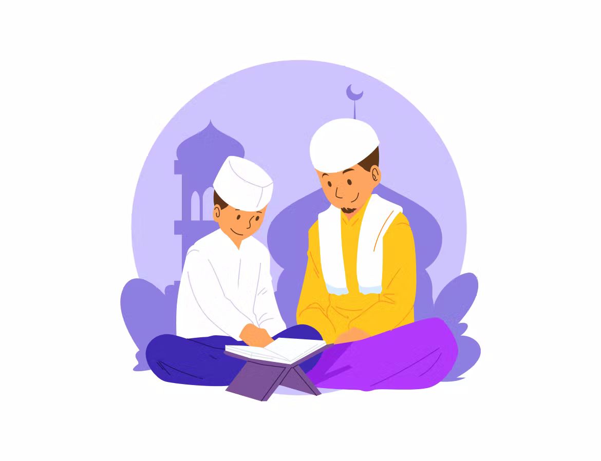 وکتور قرائت قرآن در ماه رمضان - 2