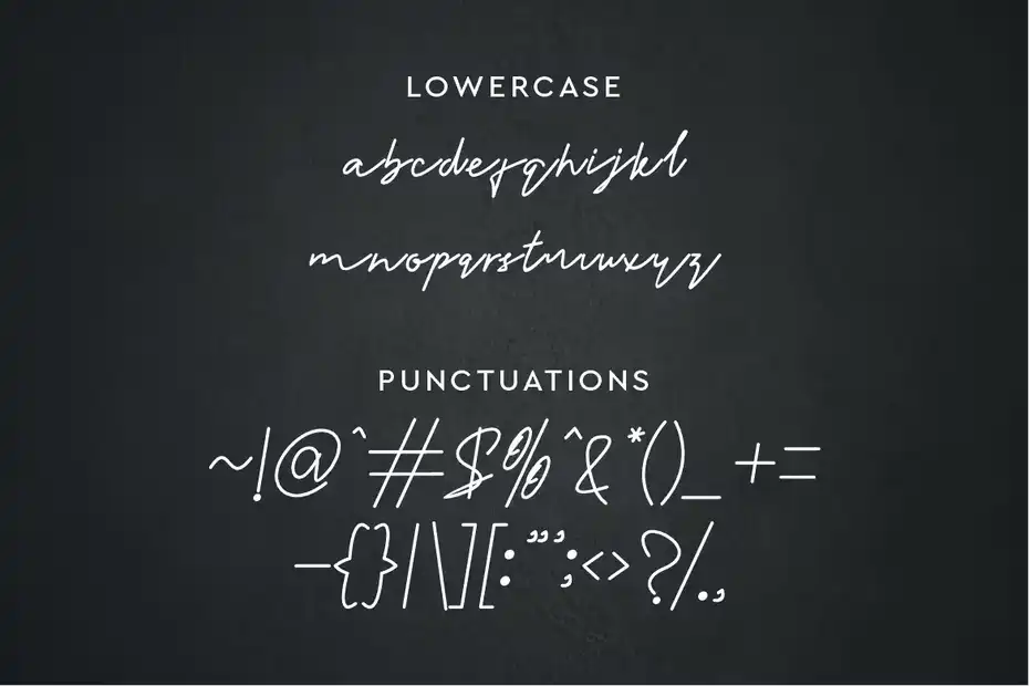 فونت انگلیسی Samara lia font - 5