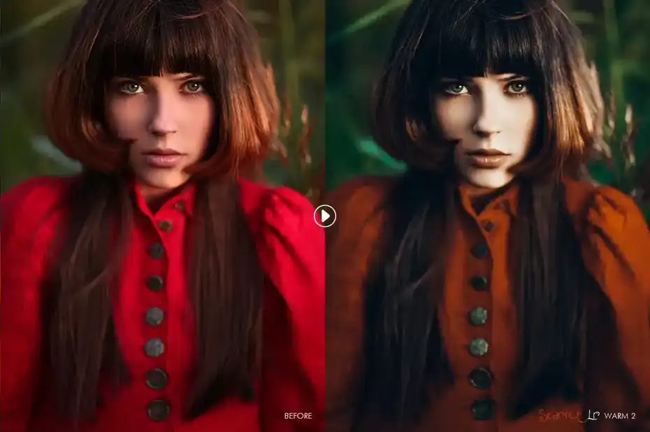 پریست لایت روم فانتزی Scarlet Fantasy Lightroom Presets - 3