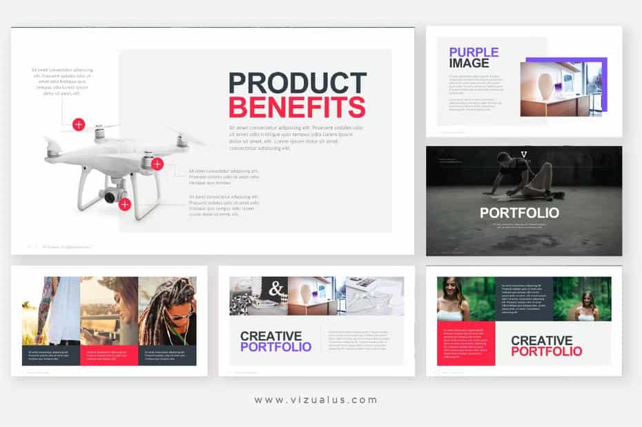 قالب پاورپوینت Sella Powerpoint Template