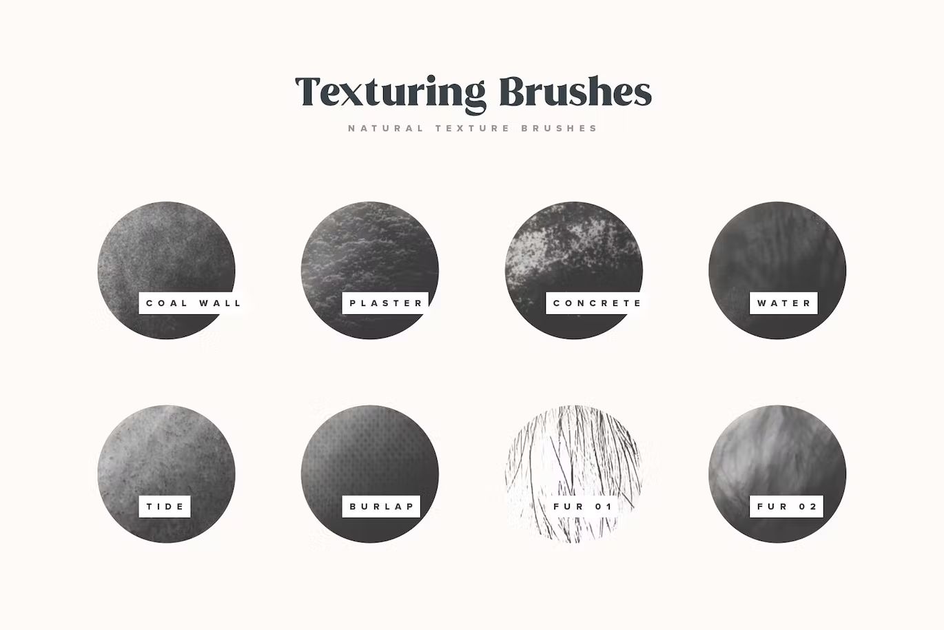 براش پروکریت Shading and Texture Procreate Brushes - 6