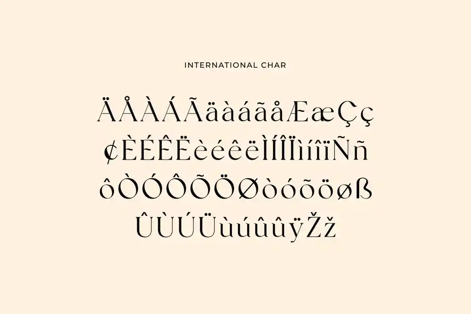 فونت انگلیسی Silvania Modern Serif Font - 23
