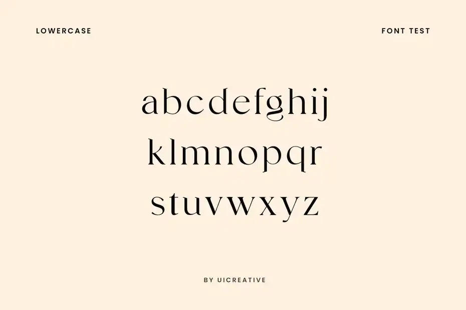 فونت انگلیسی Silvania Modern Serif Font - 1