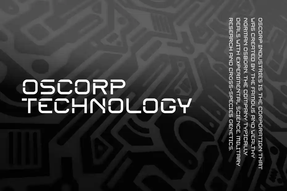 فونت انگلیسی SPACE EXPLORER - futuristic font - 5